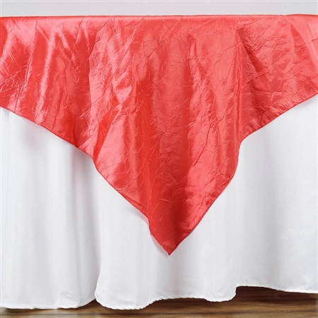60" Overlay (Crinkle) - Coral