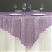 72"x72" Grand Duchess Sequin Table Overlays - Lavender