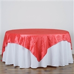 90" Overlay (Crinkle) - Coral