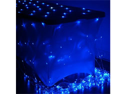 20ft x 10ft Gleaming LED Lights for Backdrops - Blue