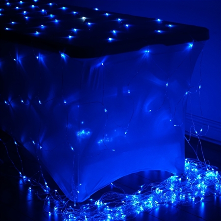 20ft x 10ft Gleaming LED Lights for Backdrops - Blue