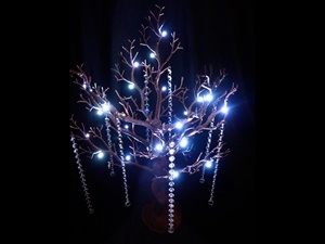 VOGUE 30" Tall Manzanita Tree with LED lights - Natural