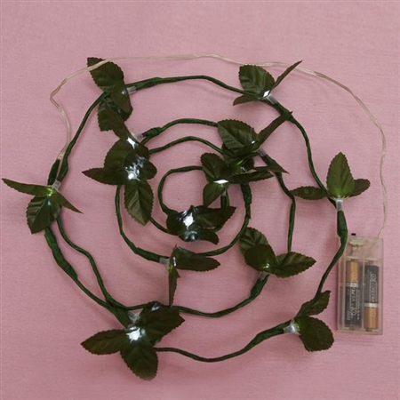 Pre Lit Battery Operated Decorative White Fairy Light Set