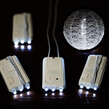 Luminous LED Lantern Hanging Battery Light Set