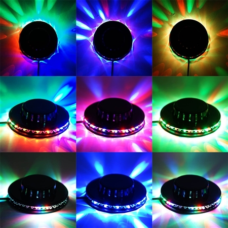 Spectacular Sunflower Round LED Disco Spotlight