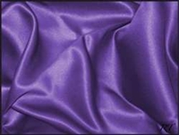 13”x108” Matte Satin / Lamour Table Runner - Plum (4 Pack)