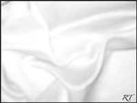 13”x108” Matte Satin / Lamour Table Runner - White (4 Pack)