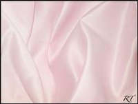 54" Overlay Matte Satin / Lamour Table Cloths - Ice Pink