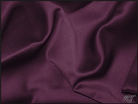 72"x72" Overlay Matte Satin / Lamour Table Cloths - Aubergine