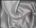 72" Overlay Matte Satin / Lamour Table Cloths - Silver