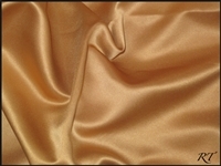 8”x110” Matte Satin / Lamour Chair Sash - Victorian Gold (8 Pack)