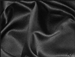 90"X132" Rectangular Matte Satin / Lamour Table Cloths - Black