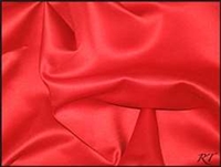 90"X156" Rectangular Matte Satin / Lamour Table Cloths - Red