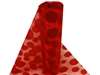 Groovy Dots 12”x10Yards Organza – Red