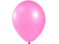 12" Metallic Pink Balloons 25pk