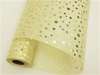 THOUSAND DOT WISHES Non-Woven Fabric Bolt Silver/Ivory 19"x10Yards