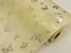 BUTTERFLY EXPLOSION Non-Woven Fabric Bolt Silver/Ivory 19"x10Yards