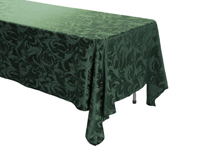 60" x 120" Rectangular Premium Melrose Tablecloth