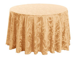 108" Round Premium Melrose Tablecloth