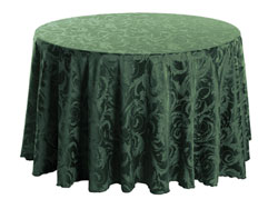 90" Round Premium Melrose Tablecloth