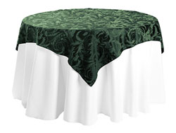 60" x 60" Square Premium Melrose Tablecloth