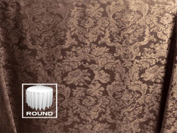 108" Round Premium Miranda Tablecloth