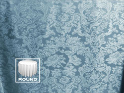 120" Round Premium Miranda Tablecloth