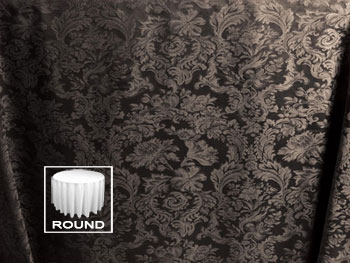 132" Round Premium Miranda Tablecloth