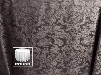 72" Round Premium Miranda Tablecloth