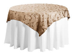 54" x 54" Square Premium Miranda Tablecloth