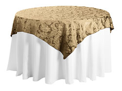 60" x 60" Square Premium Miranda Tablecloth
