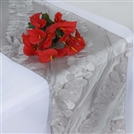 Paradise Forest Taffeta Table Runners – Silver