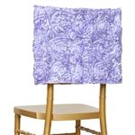 Grandiose Rosette Chair Caps (Square-Top) – Lavender