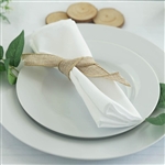 Econoline Polyester Napkins-20"x20" - Off White