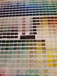 Pantone color tablecloth