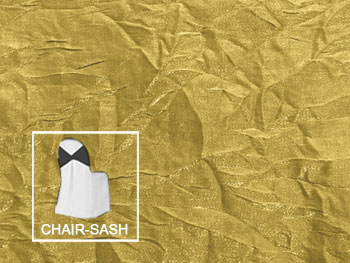 8" X 100" Premium Crush Iridescent Sashes - 5 Pack
