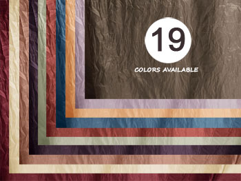 20" X 20" Premium Crush Poly Nylon Napkin Sample Kit - One of Each Color