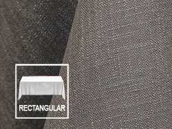 90" x 108" Premium Extreme Faux Burlap Rectangular Tablecloth