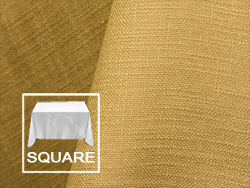 54" X 54" Square Premium Extreme Faux Burlap Tablecloth