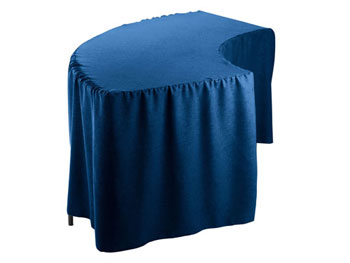 Premium Faux Burlap Serpentine Tablecloth (4830 Model)