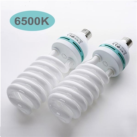 105 Watt Fluorescent Full Spectrum 6500K Daylight Balanced Light Bulb For Photography