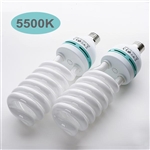 105 Watt Fluorescent Full Spectrum 5500K Daylight Balanced Light Bulb For Photography