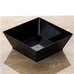 12 Pack - Black Innovative Square 10oz Disposable Bowl