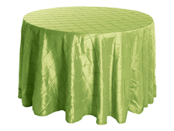 132" Round Premium Pintuck Tablecloth