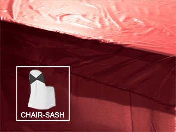 Premium Tissue Lame Sashes - 5 Pack