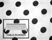 Premium Polka Dot Table Runner 12”x120”