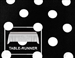 Premium Polka Dot Table Runner 12”x108"