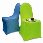 Premium Spandex Chair Cover - Rounded Back