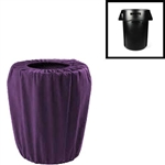 Premium Polyester Garbage Pail Cover (Small 44 Gallon)