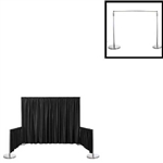 Premium Polyester Back Drop With 3" Top Pocket 72" W X 6Ft H